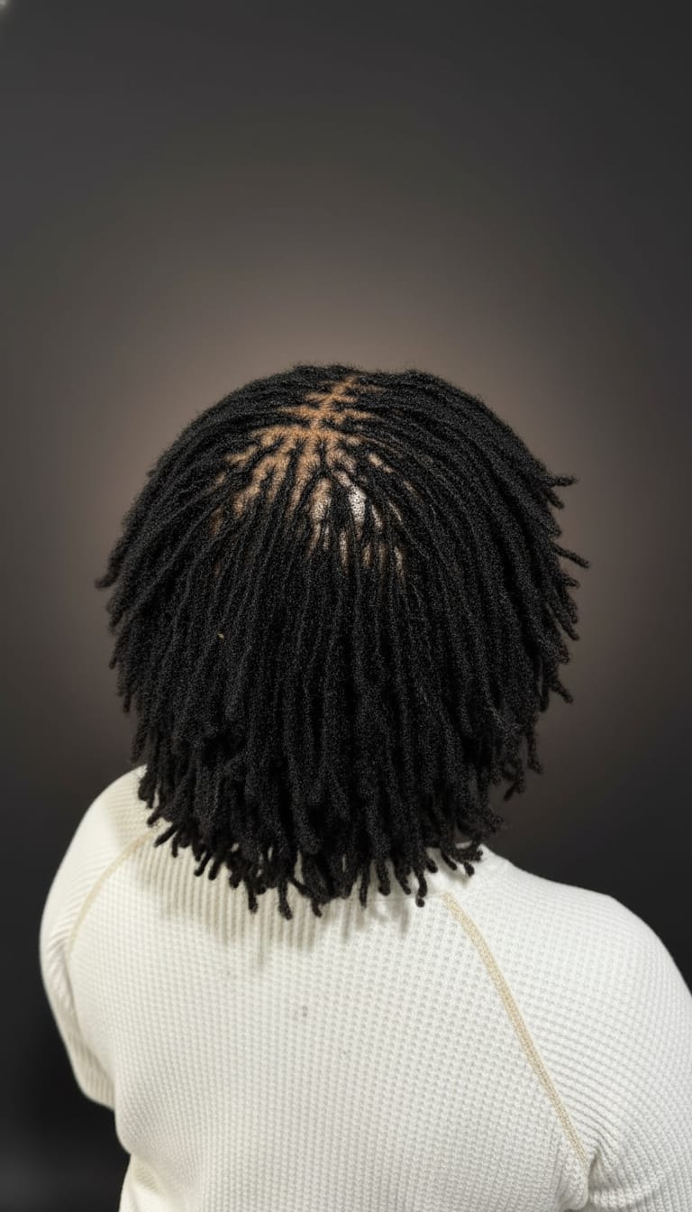 Sisterlocks vue arrière